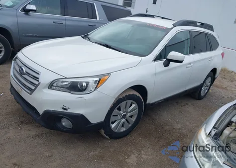 2017 Subaru Outback 2.5I Premium z USA, uszkodzony, nr VIN 4S4BSACC1H3423500